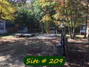 Campsites Buck's Crossing
