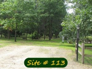 Campsites Buck's Crossing