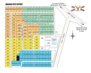 Bucks Crossing Site Map