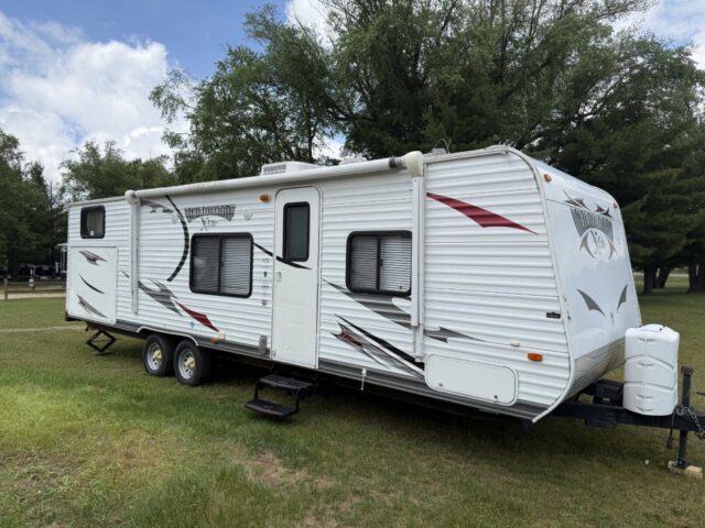 FRONT OF CAMPER